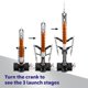 thumbnail image 3 of LEGO Technic Cohete STEM NASA Artemis de 70 cm, 3 of 6