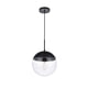 thumbnail image 3 of Lámpara Colgante Living District Eclipse Negra Transparente 110V, 3 of 6
