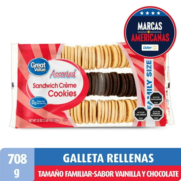Galleta Surtida Tamaño Familiar, 708 g