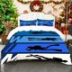 thumbnail image 1 of Art Design Art Design Printed Duvet Cover Set Theme Printed Bedding Set 1 Duvet Cover + 2 Pillowcases 100% Polyester Wear-Resistant And Wrinkle-Resistant Skin-F, 1 of 1
