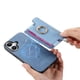 thumbnail image 3 of Funda Magnética Para Iphone 16 Plus Con Billetera Y Anillo Protector Resistente Azul, 3 of 6