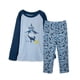 thumbnail image 1 of Pijama Niño Manga Larga Dinosaurio Azul Pillin, 1 of 3