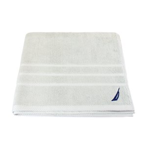 Toalla De Baño Cuerpo Nautica Home 100% Algodón 76X137Cm Gris Claro