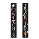 thumbnail image 1 of Banner De Halloween Decoración De Fiesta Decoraciones De Porche Letreros De Bienvenida De Halloween, 1 of 5