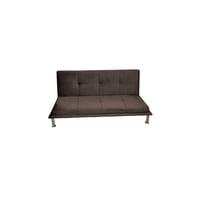 Diseños Valestrini - Sofa Cama Felpa Chocolate