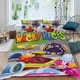 thumbnail image 2 of Carreras Locas Conjunto de sábanas temático, trío de piezas, cómodo y amigable con la piel, diseño único, regalo de decoración para el hogar para familiares, amigos y fans,135cm *200cm, 2 of 6