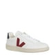 thumbnail image 3 of Zapatillas Veja V-12 para hombre, blancas, Marsala, Nautico, talla 11 EE. UU., 3 of 3