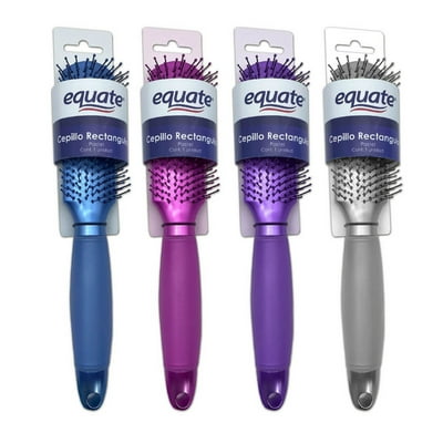 Cepillo De Pelo Rectangular Con Mango De Gel 1 Un Equate