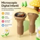 thumbnail image 2 of Microscopio Digital Infantil MamboKids 1000X Pantalla IPS 2 Pulgadas Café, 2 of 4