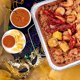 thumbnail image 3 of Juego de 18 piezas de bandeja térmica desechable Sterno para buffet con combustible, 3 of 3