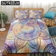 thumbnail image 1 of Mandala Flower Bedding Set Bohemian Girls Floral Duvet Cover Colorful Bedspread Exotic Bedclothes 3-piece, 1 of 5