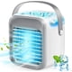 thumbnail image 1 of Chillwell 2.0-Potátil Air Conditioner, Chillwell Potátil AC Mini Air Cooler Conditioner, Personal Multifunction con 3 Speeds, USB LED Light Small fo Room Camaroom Office Home Tent (Gris), 1 of 7