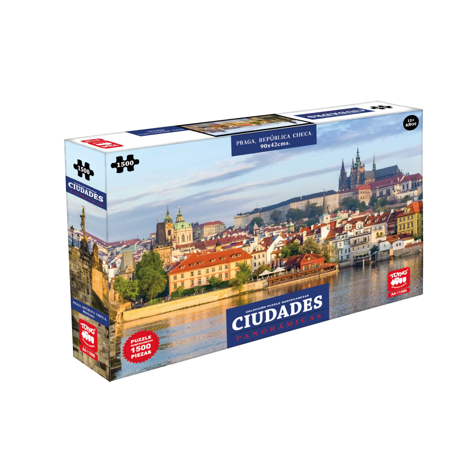 Puzzle Praga Panorámico (1500 Piezas) - Toyng