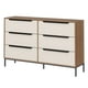 thumbnail image 1 of Comoda Ancha de 6 Cajones Madera MDF, 1 of 3