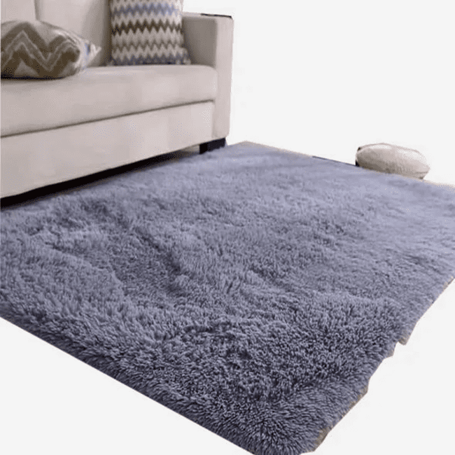 Genérico - Alfombra Peluda 150x200cm Living Hogar Colores Variados