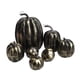 thumbnail image 5 of 7 Piezas De Calabazas Falsas, Modelo De Bricolaje, Verduras Artificiales Para Tienda De Halloween, Otoño, Negro Y Dorado, 5 of 5