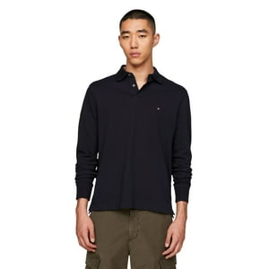 Polo Tommy Hilfiger De Manga Larga De Corte Regular Para Hombre