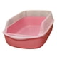 thumbnail image 4 of Caja de Arena para Gatos, Caja de Arena para Mascotas, Caja de Arena, Orinal Grande Portátil con Lados Altos, Caja de Arena para Gatos para Conejos, a Rosa, 4 of 5