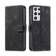 thumbnail image 2 of Funda Cartera para Samsung Galaxy S21 Ultra Tapa con Ranuras, Soporte y Correa Negro, 2 of 5