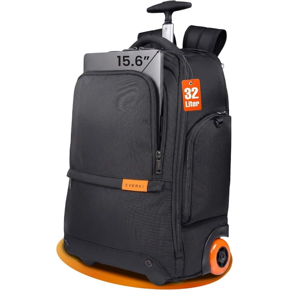 Mochila con ruedas EVERKI 123 para laptop 32L 15.6"-16"