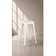 thumbnail image 4 of Piso Tolix 75 cm con Filtro UV Metal apto para Terraza Exterior - Blanco, 4 of 4