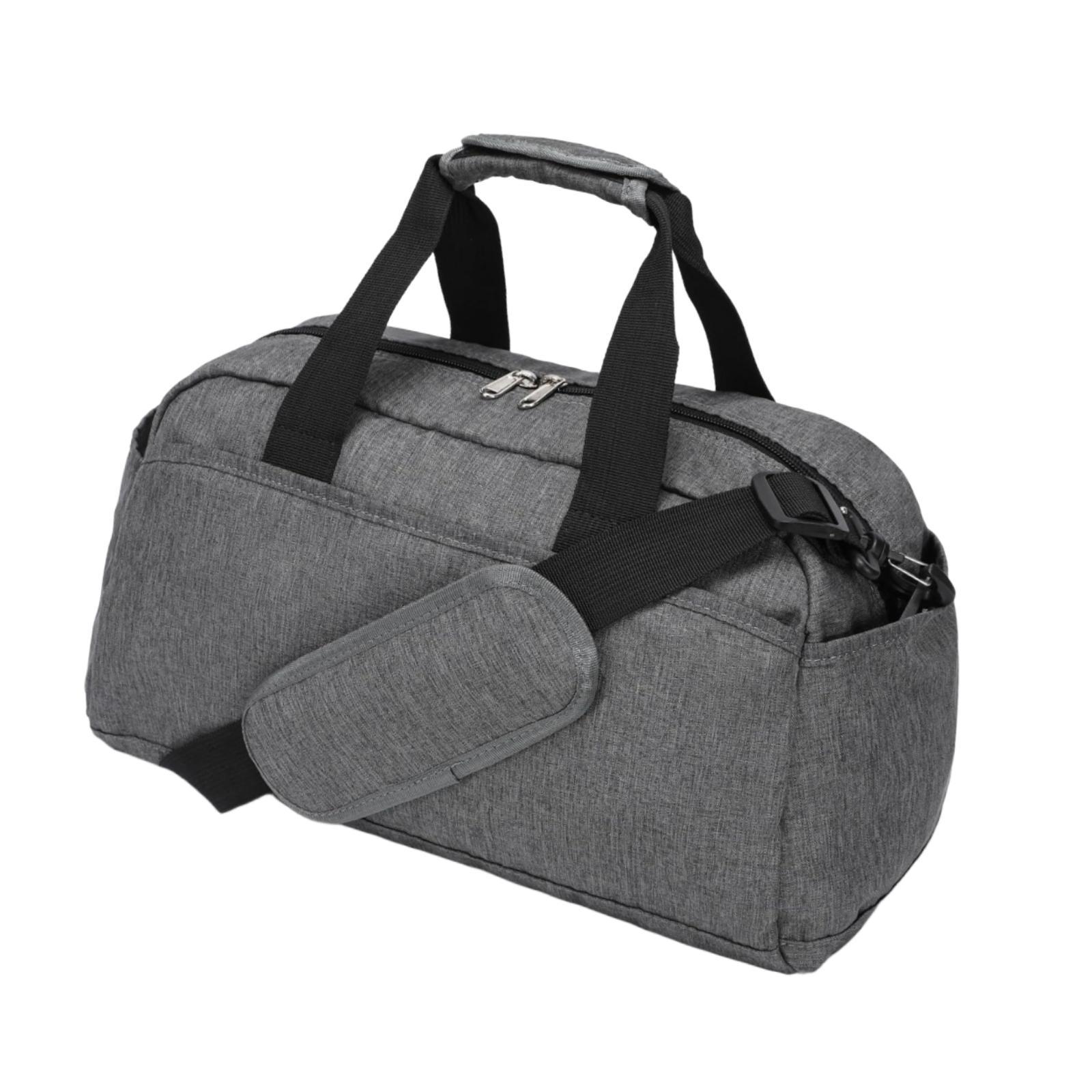 Ioensy - Bolsa De Gimnasio Pequeña Para Mujeres Y Hombres, Ideal Para Viajes, Fitness Y Ejercicio, Color Gris.