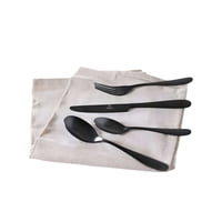 Juego De Cubiertos De Mesa 24 Piezas Black - Krons