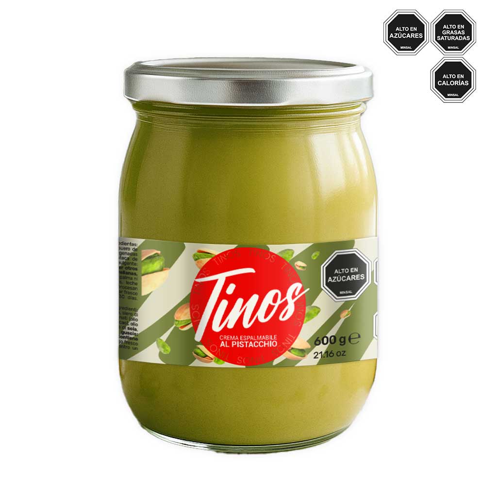 Tinos - Crema Untable Pistacho 600Gr