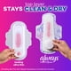 thumbnail image 4 of Almohadillas femeninas Always Radiant Flexfoam con alas talla 1 42 unidades, 4 of 9