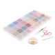 thumbnail image 2 of Kit De Cuentas De Piedra De Chips, Bobinas De Pinza Para Anillos De Collar Que Hacen Pulseras, 2 of 5