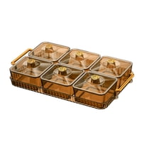 Magideal - Soporte Para Huevos Para Refrigerador, Contenedor Automático Para Huevos Rodantes, Almacenamiento, Dispensador De Huevos Rodante Para Gabinete De 6 Rejilla Marrón