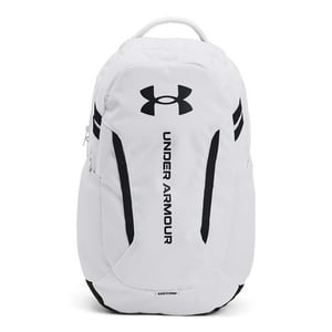 Mochila Under Armour Unisex Para Adultos Hustle 6.0 Blanca 100L