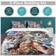 thumbnail image 5 of Whitebeard Pirates Bed Duvet Cover Funny Anime Cartoon Bedding Sets Lightweight 3 Piece Comforter Sets, 5 of 5