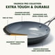 thumbnail image 5 of Set de Sartenes GreenPan Valencia Pro 10 y 12 Pulgadas Gris, 5 of 9