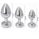 thumbnail image 2 of Joya Dilatador Anal Metalico Eróticos Plugs 3 Pzs, 2 of 3