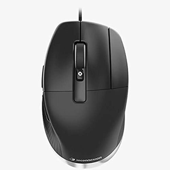Mouse 3DConnexion CadMouse Pro - Cable óptico (7 botones), color negro
