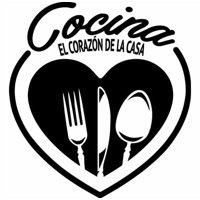 Rienda Libre Graphics - Frase Deco Cocina El Corazón De La Casa Fr‑11021