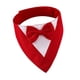 thumbnail image 2 of Pañuelo para perro, bufanda para cachorro, pañuelo triangular ajustable, babero para perro, collar de esmoquin para Acción de Gracias, perros pequeños Rojo, 2 of 5