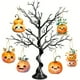 thumbnail image 4 of 6pcs Halloween Pumpkin Hanging Ornaments - Watercolor Design for Home Decor and Holiday Celebrations, 4 of 4
