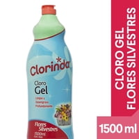 Cloro Gel Flores Silvestres Botella 1500 Ml Clorinda
