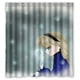 thumbnail image 1 of Cortina de ducha de Frozen de Anime con ganchos, tamaño 66 x 72 pulgadas, 1 of 3
