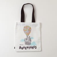Totebag Niño Blanco Up Pixar Disney
