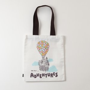 Totebag Niño Blanco Up Pixar Disney