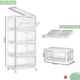 thumbnail image 5 of Cajas Acrílicas Organizadora Transparente 4 Niveles Apilable, 5 of 6