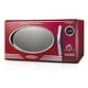 thumbnail image 1 of Horno microondas Nostalgia Retro 0.9 pies cúbicos 800 W rojo metálico, 1 of 3