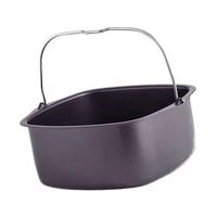 Magideal - Sartén Para Freidora De Aire De Acero Al Carbono, Barril Para Hornear Pasteles, Sartén De Espuma Elástica Reutilizable, Utensilios, Cesta Para Hornear 8 Pulgadas