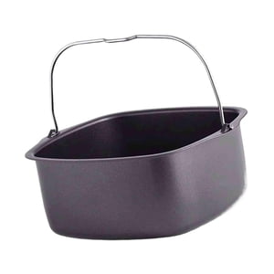 Magideal - Sartén Para Freidora De Aire De Acero Al Carbono, Barril Para Hornear Pasteles, Sartén De Espuma Elástica Reutilizable, Utensilios, Cesta Para Hornear 8 Pulgadas