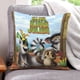 thumbnail image 1 of El Rey Julien Fundas de almohada de terciopelo con tema, regalos de funda de almohada, decoración para el hogar, cojín de lanzar, regalo de cumpleaños para fans y parejas. 45cm x 45cm., 1 of 6