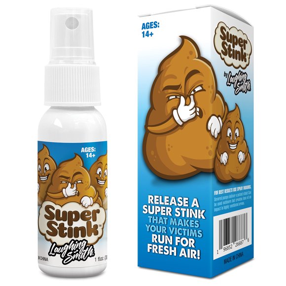 Spray para pedos Laughing Smith SUPER STINK, 30 ml, increíblemente fuerte