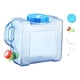 thumbnail image 2 of Contenedor De Agua Portátil Con Grifo Cubo De Agua Resistente Para Mochila De Senderismo 5 Litros, 2 of 3